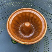 Moule à Kouglof ancien en grès émaillé