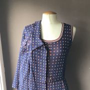 Ensemble robe et veste vintage 70 