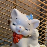 Tirelire chat vintage 