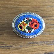 Broche micro mosaïque 