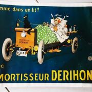 Poster publicitaire "amortisseurs DERIHON" Rep. 1992