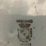 Assiettes Brigitte Sarreguemines