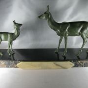 CHIPARUS Demeter (1886-1947) "Biche et faon"