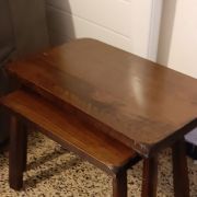 Deux tables basses vintage