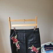 Magnifique jupe similicuir taille 38