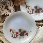 Assiettes à dessert Arcopal collection d'automne 