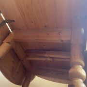 Table en chêne et 4 chaises