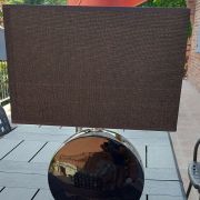 SUPERBE LAMPE A POSER POIDS 4,3 KGS. 61CM*40CM*21CM