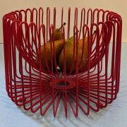 Corbeille à fruit IKEA Vintage rouge