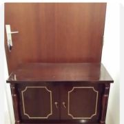 Petit MEUBLE DE RANGEMENT VINTAGE SUR ROULETTES