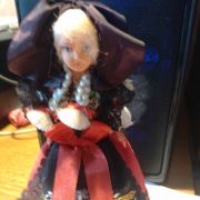 Poupées folkloriques anciennes: Région Alsace