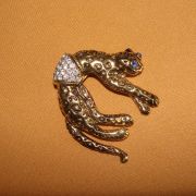 Broche Panthère années 80