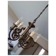 Lustre en fer forgé