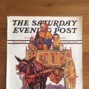 The Saturday Evening Post - Henry J. Soulen - "Gypsy Wagon"