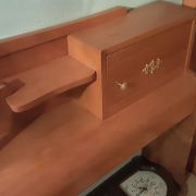 Cosy avec miroir  et tete de lit  en bois année  50 en BE à 