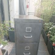 Meuble tiroirs classeur industriel métal strafor