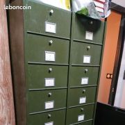 Meuble clapier staford vintage industriel