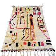 Tapis berbère coloré 