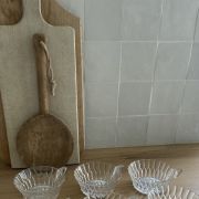 Set de 6 tasses à café/ thé en verre vintage