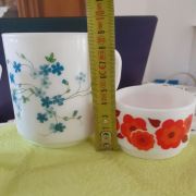 Ensemble  6 tasses LOTUS et 1 mug MYOSOTIS