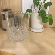 Seau à champagne en cristal