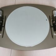 Miroir salle bain vintage style Fontana Arte