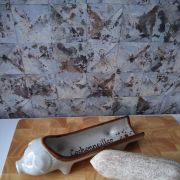 Plat à saucisson petit cochon céramique 