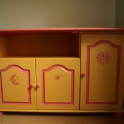 Commode avec table à langer en pin massif