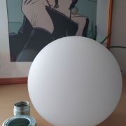 Globe pour luminaire opaline