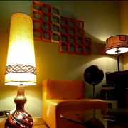 Vintage 70 Lampe de sol Céramique Fat Lava DUO 143cm