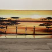 Tableau peinture sur toile Afrique