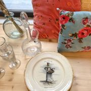 4 Assiettes vintage "Métiers du Vieux Paris"