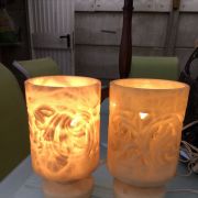 Paire de lampe vintage