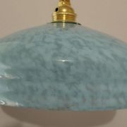 Suspension Art Déco verre de Clichy 