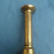 bougeoir , laiton ,bronze  vintage