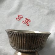 Coupe métal argenté 