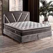 Lit Contemporain gris