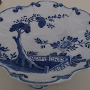 Compotier en faience Creil et MONTEREAU modèle HOLLANDAIS. 