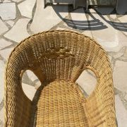 Fauteuil en rotin enfant