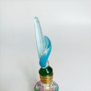 Flacon à parfum en Verre de Murano craquelé multicolore