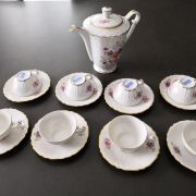 Service à Café St LUC, porcelaine