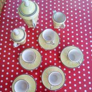 Dinette porcelaine ancienne service à café 