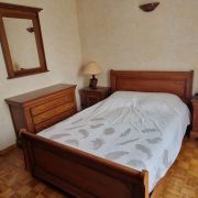 Chambre bois exotique