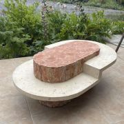 Table basse vintage design Magnussen Ponte, 1980s