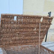 Panier osier pique nique 