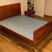 Lit + table de nuit vintage 