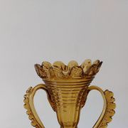 Vase vintage verre soufflé Gordiola