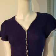 Gilet sans manches bleu marine t36/38