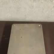  Boite pour instruments chirurgicaux en inox.