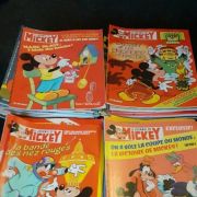 Lot de 145 LE JOURNAL DE MICKEY  - Années 80